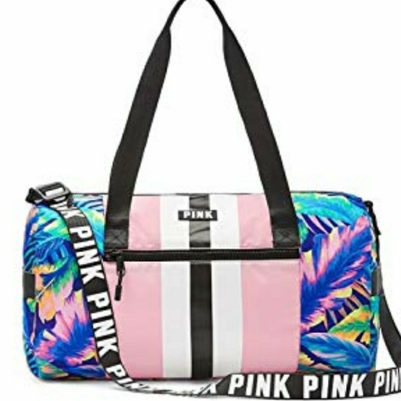 tropical duffle bag
